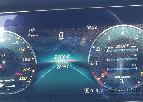 2019 Mercedes-Benz Amg Gt 63 S из США, поврежденный, VIN WDD7X8KB9KA001769